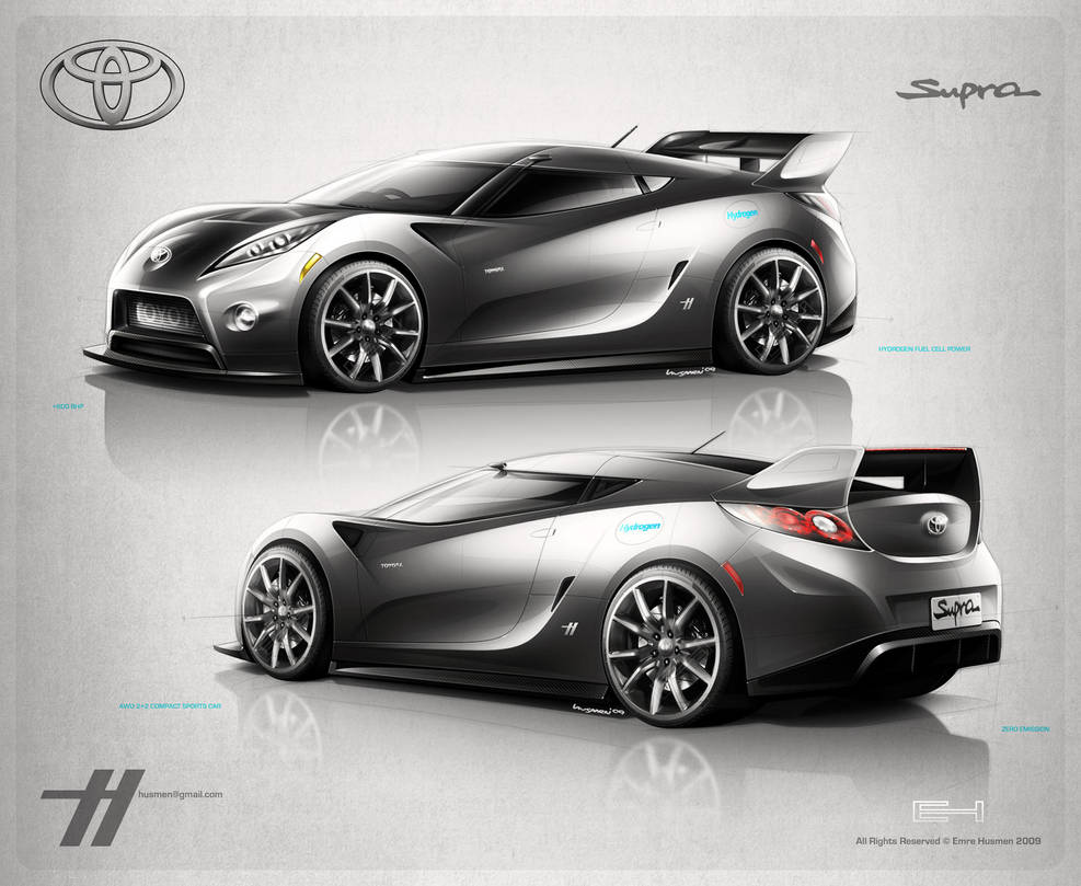 2012 Toyota Supra Concept By Emrehusmen On Deviantart