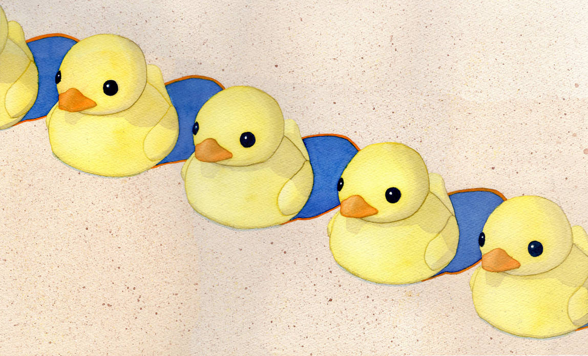 Ducks in a Row by M-Rehe