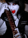 Vampire Lynn-Deadly Rock by VampHunter777