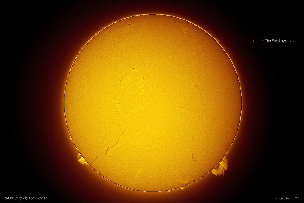 Huge Solar Prominence II by CapturingTheNight