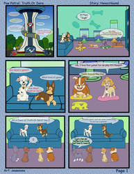 Paw Patrol Comic - Truth or Dare pg 1 by kreazea