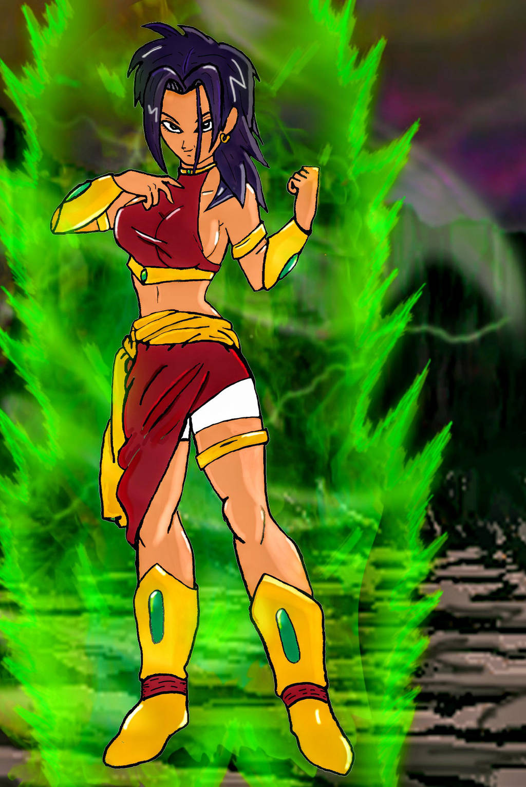 Kale has awoken by stayfrosty2401 on DeviantArt