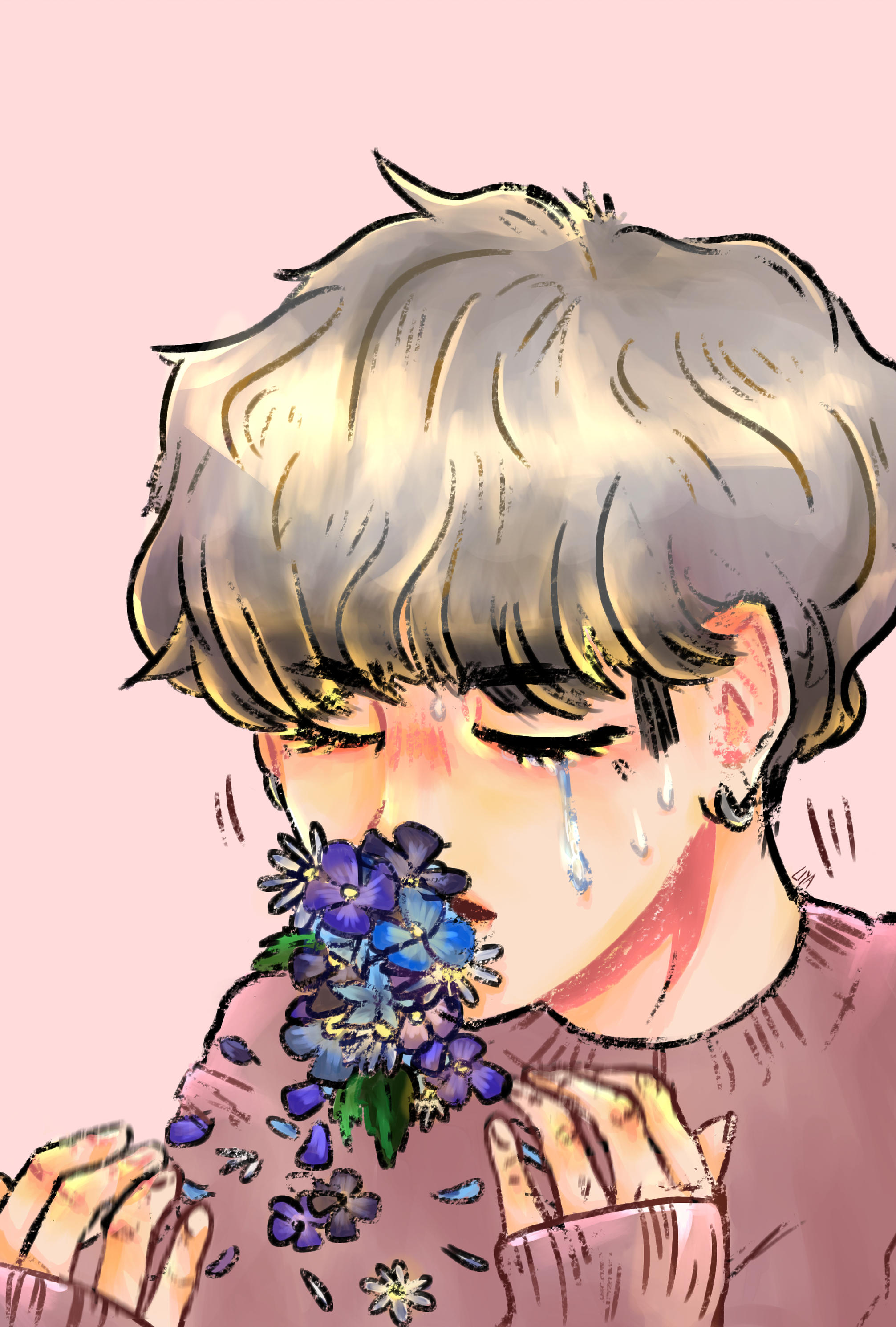 Hanahaki Disease ft. Kim Taehyung by yueliyang on DeviantArt