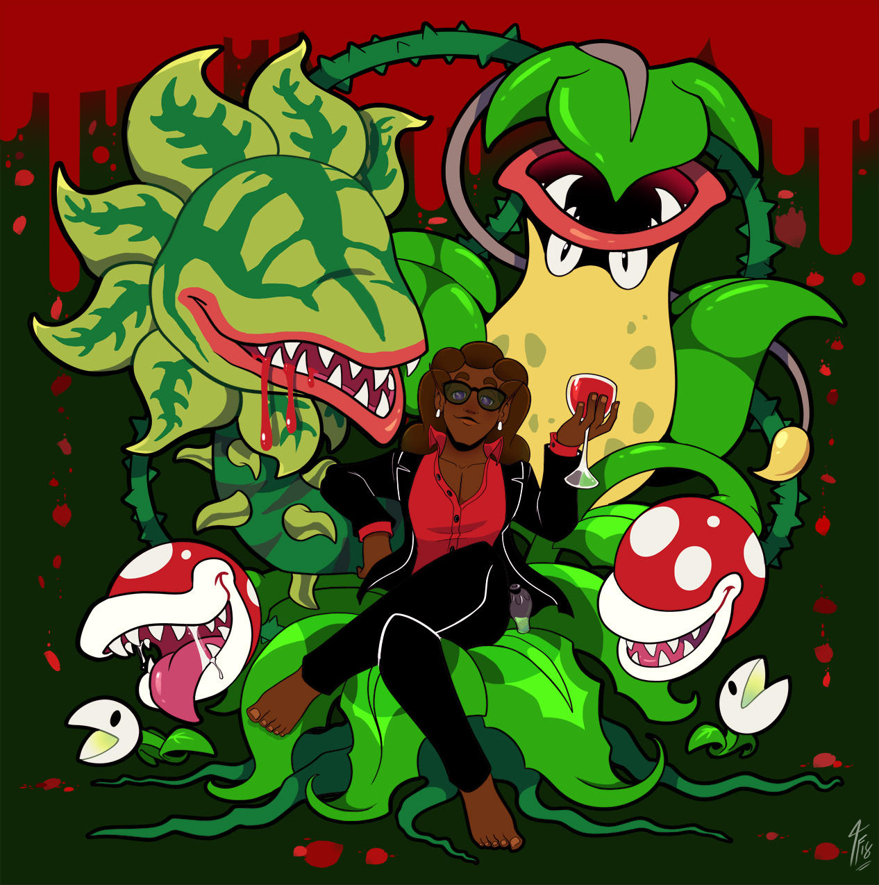 Man Eaters and Lady killers by TamarinFrog