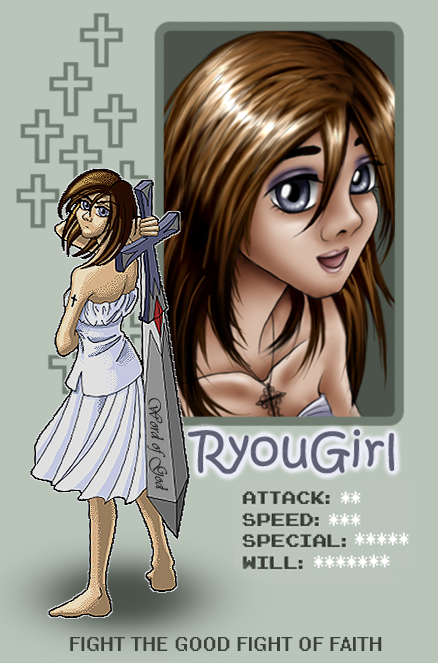 Faith Fighter Pixel ID by RyouGirl