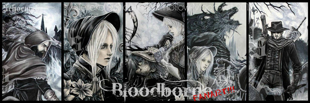 bloodborne fanart banner by Hollow-Moon-Art bloodborne fanart banner by Hollow-Moon-Art