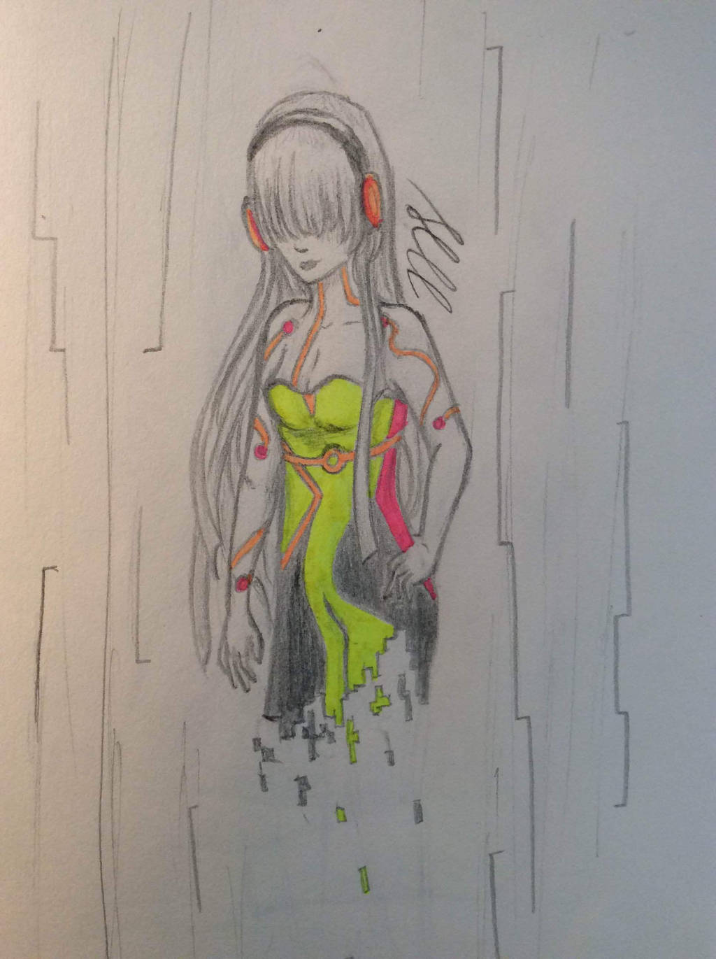 Original Breathe the Beat Doodle by slim58