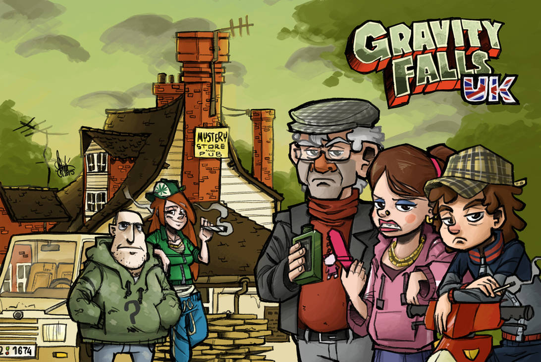 Gravity Falls UK by TheArtrix