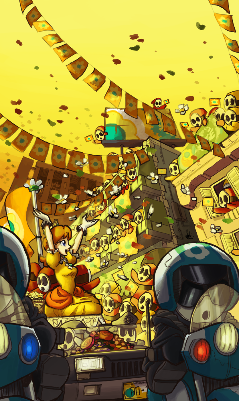 Dia de Sarasaland by TheArtrix