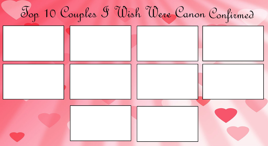 Tito's Top 10 Couples I Wish Were Confirmed Canon by Tito-Mosquito on ...