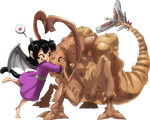 Commi: Lunaea and the rust monster by s0s2