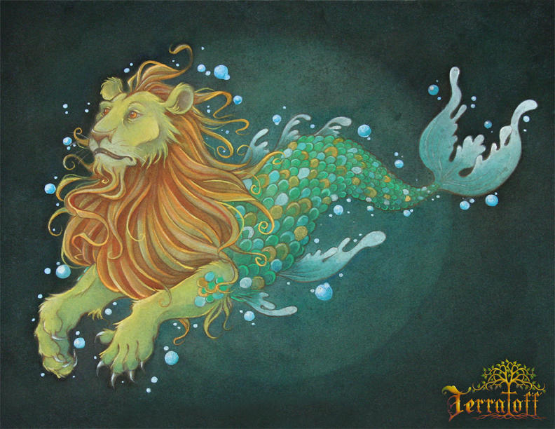 The Mighty Merlion by HeatherHitchman