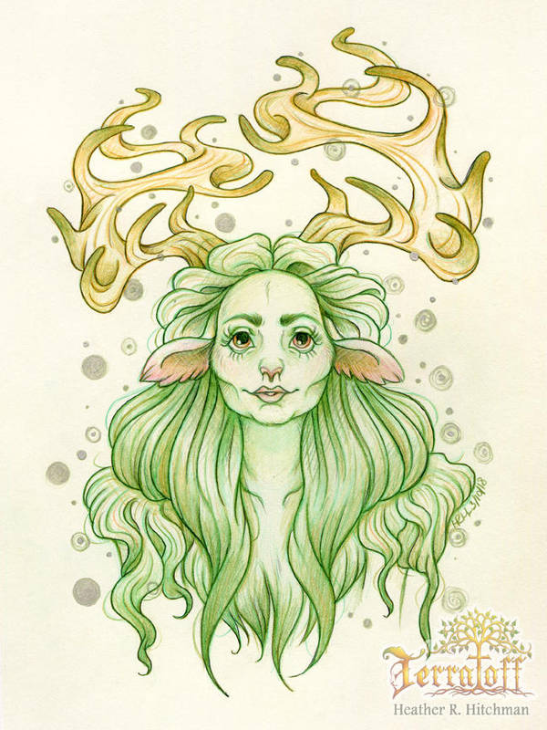 MarchOfTheFauns #7 Odine Before by HeatherHitchman