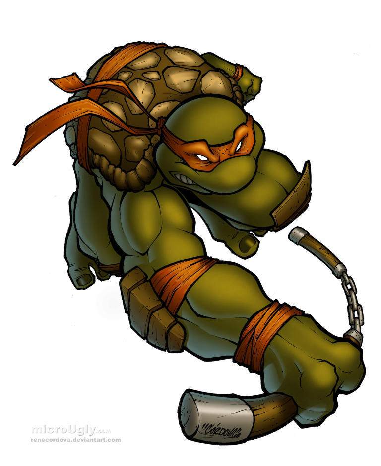 Michelangelo by microUgly