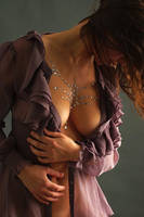 soft purple and diamonds on her skin by gestiefeltekatze