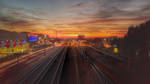Sunset Wolfsburg (HDR) by skywalkerdesign