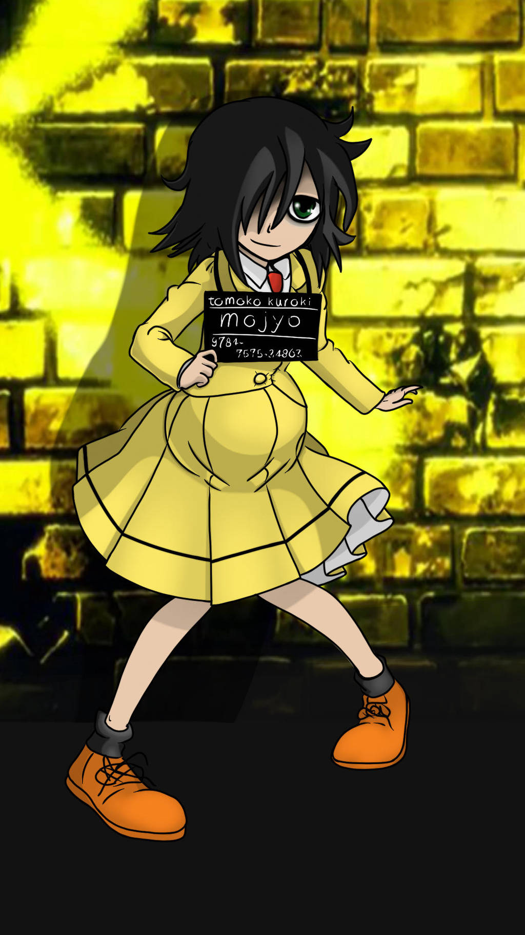 Watamote - Tomoko Kuroki by SirWiggles on DeviantArt