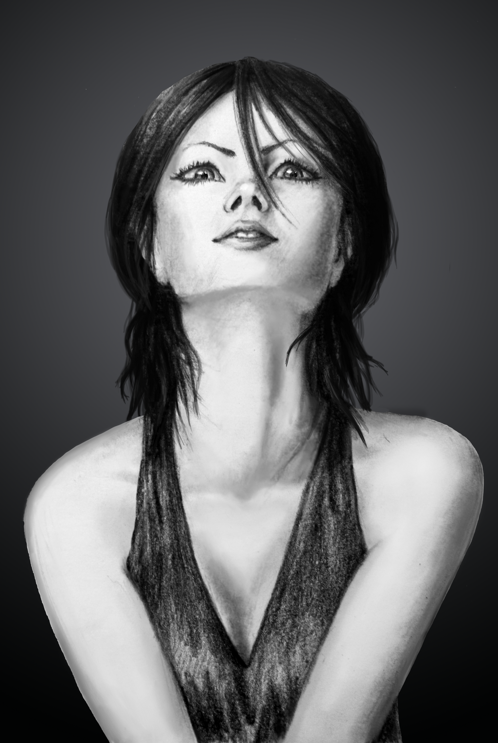 Kuchiki Rukia by bakcia
