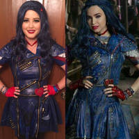 Mal and Evie Descendants 2 cosplay costumes by Twincess on DeviantArt