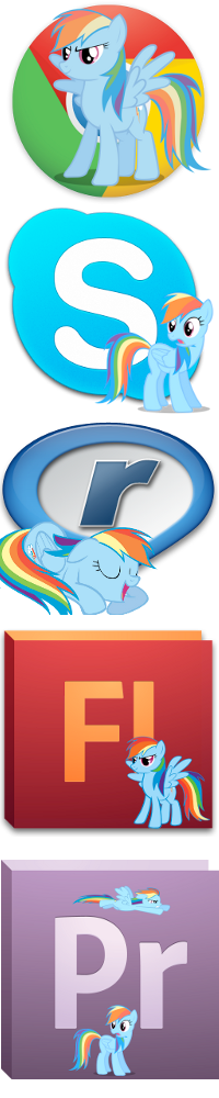 Pony icons1 by Dribmeg on DeviantArt