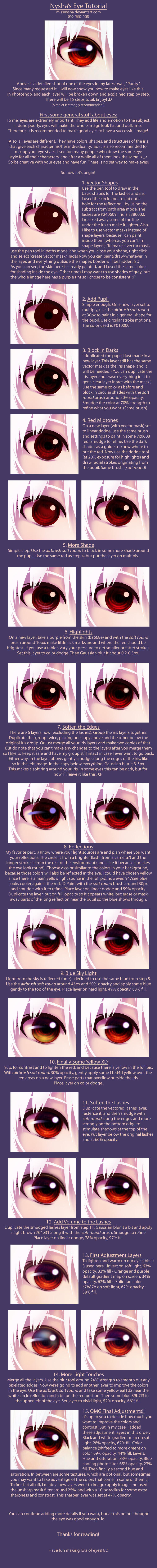 Eye Tutorial by MissNysha