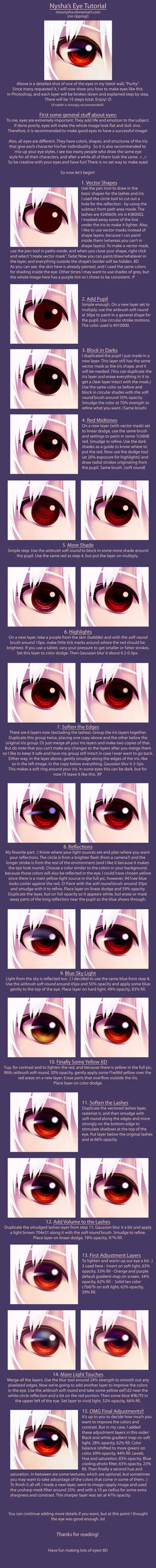 Eye Tutorial by MissNysha