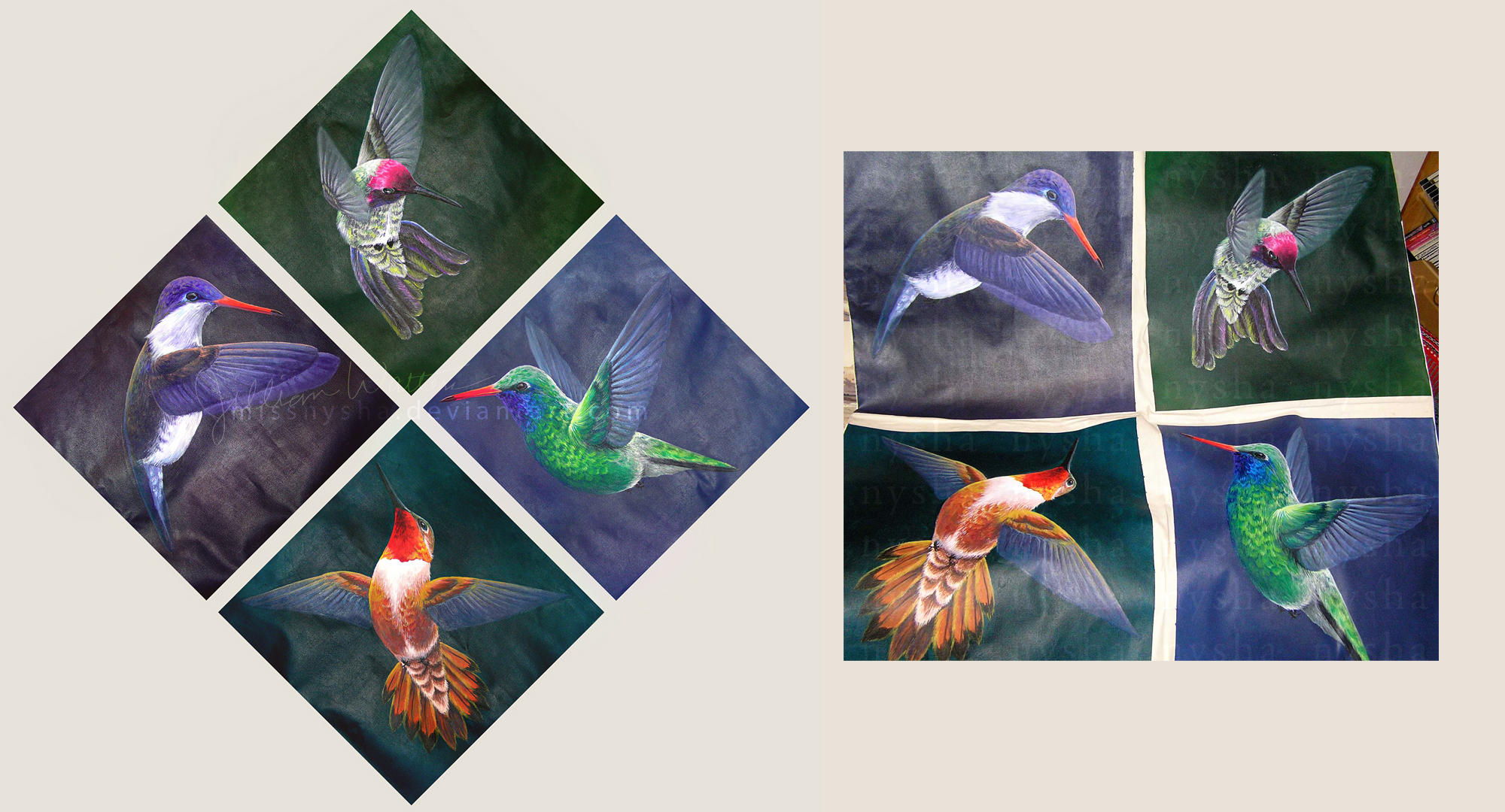 Hummingbird Series 2004 by MissNysha