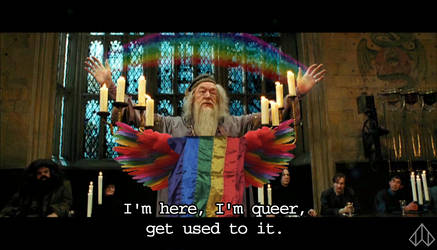 Dumbledore's coming-out by Nelde
