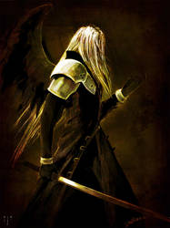 One Winged Angel by Dahlieka