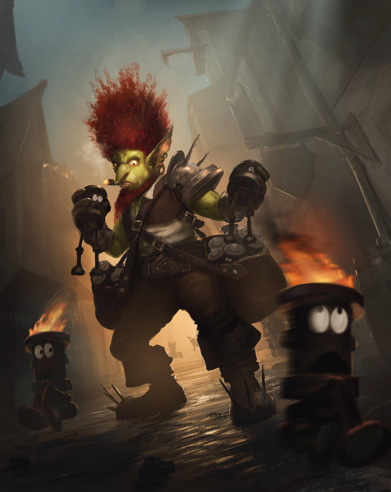 Goblin wildfire by PascaldeJong