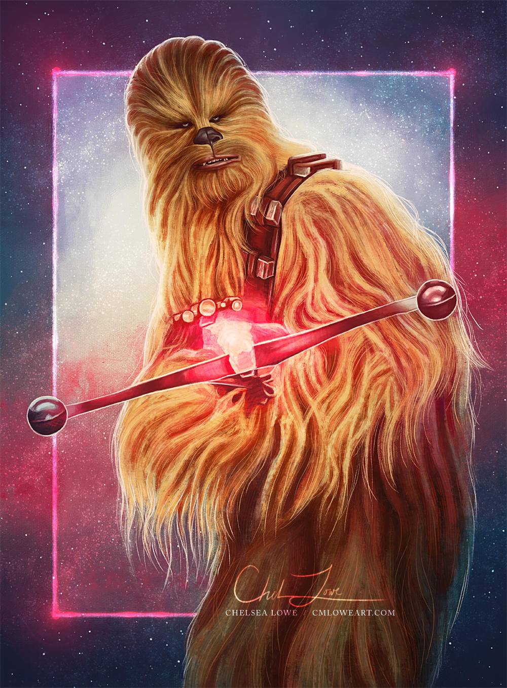 Chewbacca by cmloweart