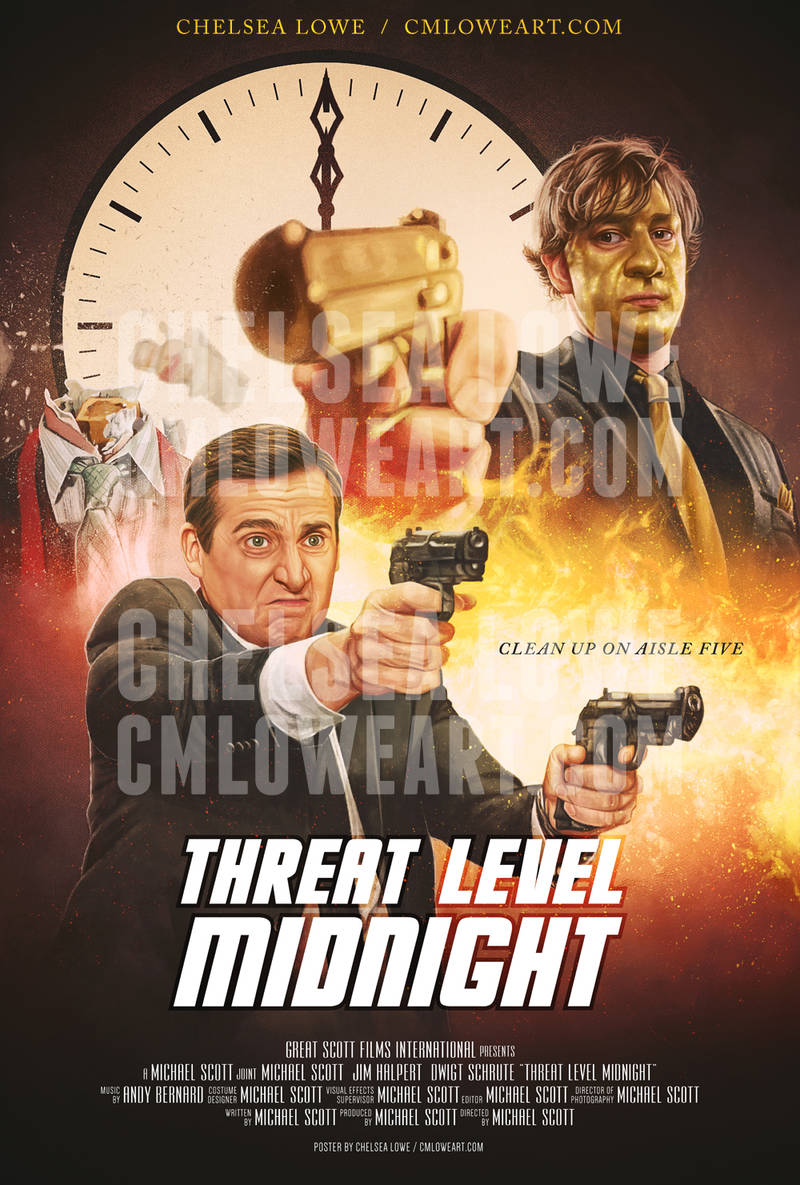 Threat Level Midnight by cmloweart