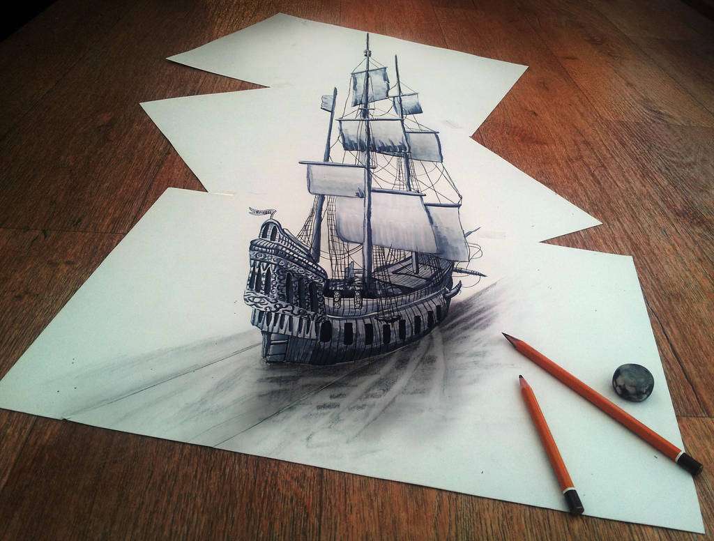 While Sailing Through the Thoughs if my Imaginatio by RamonBruin