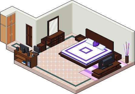 Pixel Room by dixiefrog
