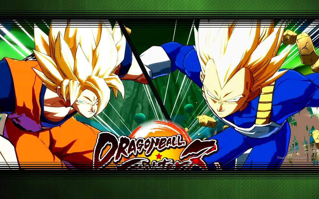 Dragon Ball Fighterz Goku And Vegeta Wallpaper By Paperemonga On