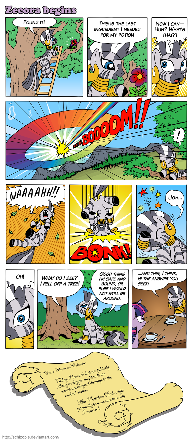 Zecora begins by SchizoPie