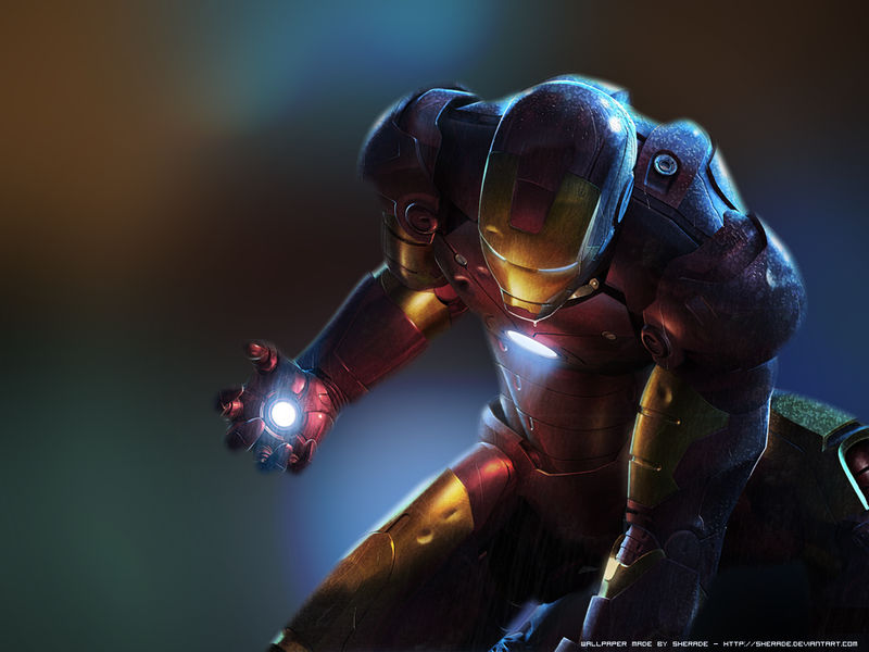 IRON MAN :: Wallpaper by Sherade