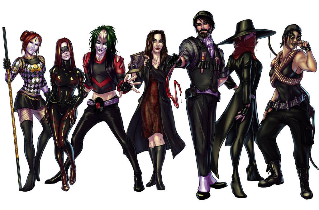 Rogues' Gallery Commission by broseidon on DeviantArt