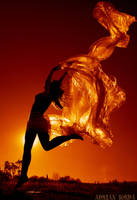 My Dancing Sunflame by borda