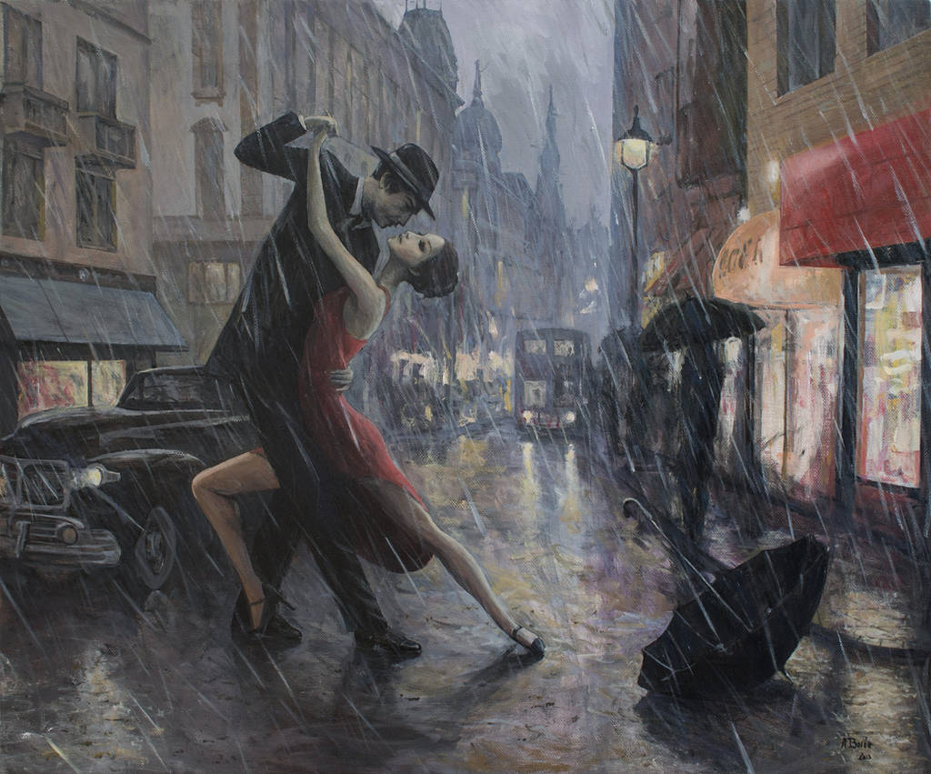 Life is a Dance in The Rain by borda
