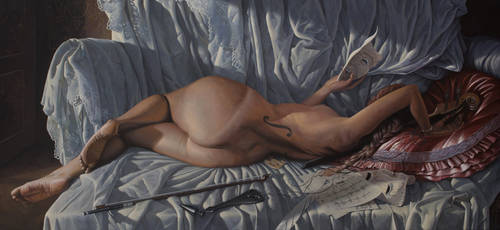 The Allegory of Music - oil painting by borda