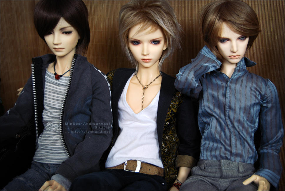 Minsoo + Andrea + Axel by Solkeera