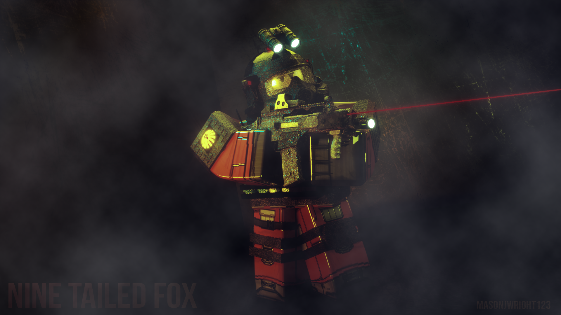 fox tailed nine deviantart 3d digital