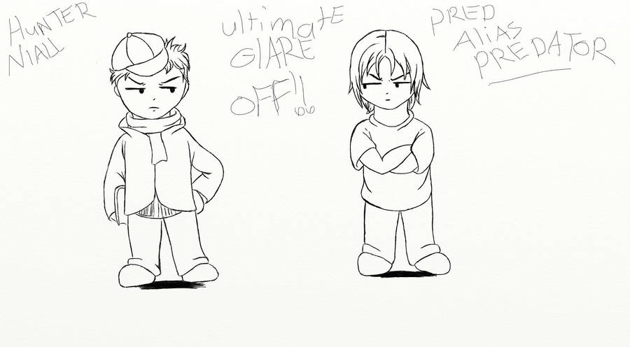 Pred vs Hunter: ultimate glare by JewelMistic