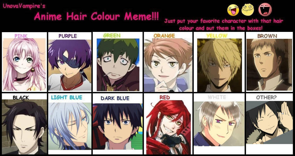 Anime Character Meme By Oppafaustusstyle On Deviantart