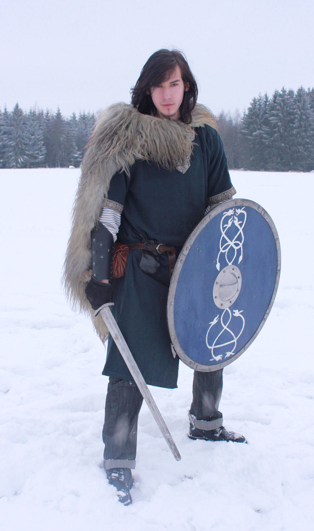 Nordic Warrior by Liancary-art