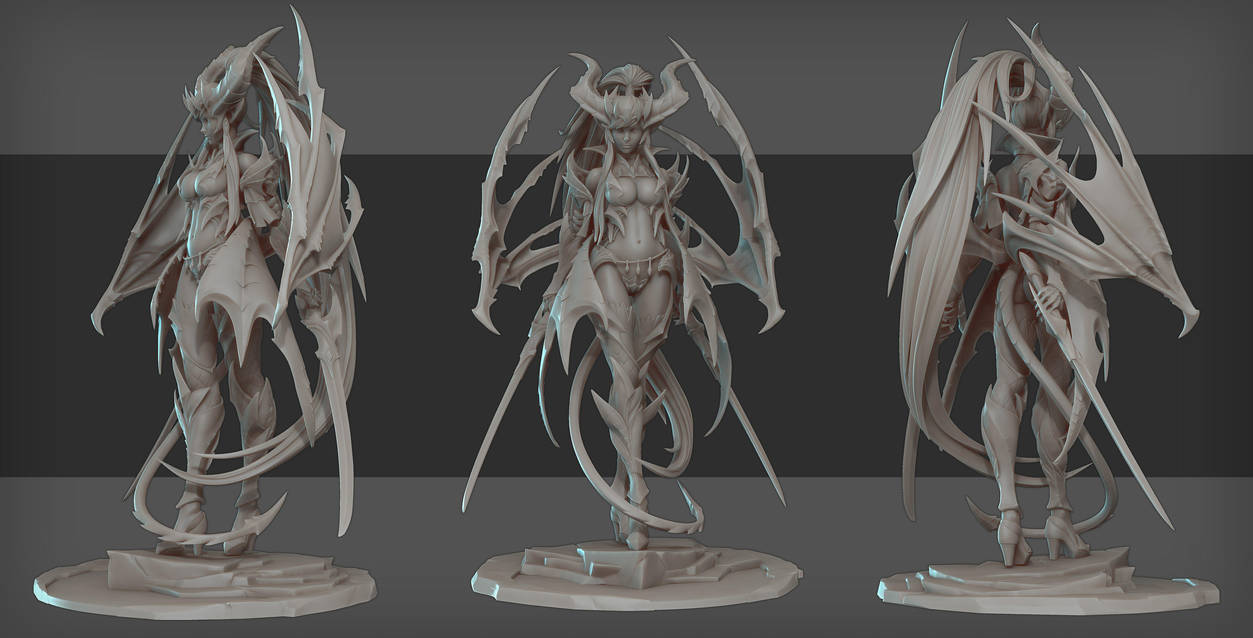 Lucilla final model, flat by slipgatecentral