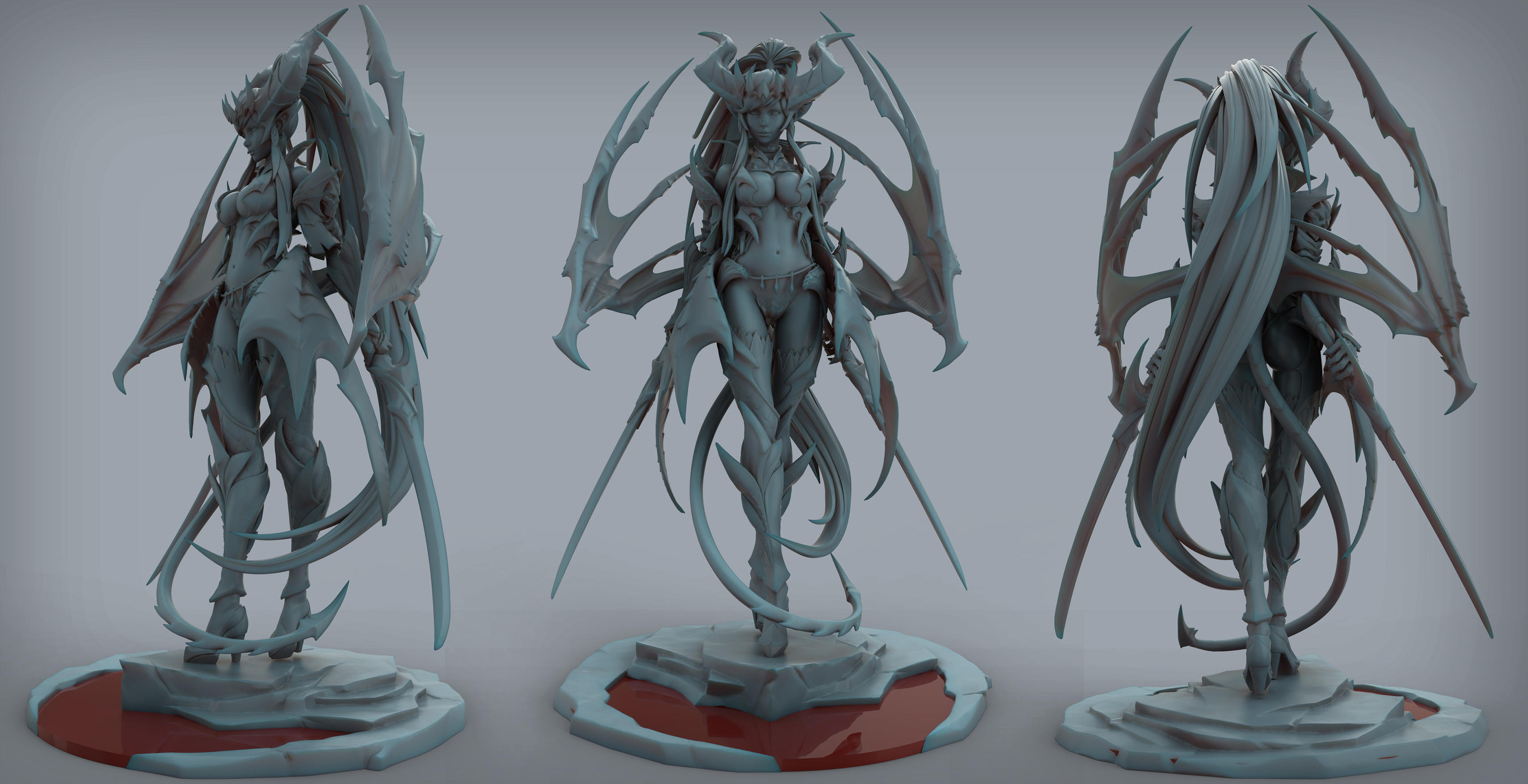 Lucilla final model, keyshot by slipgatecentral