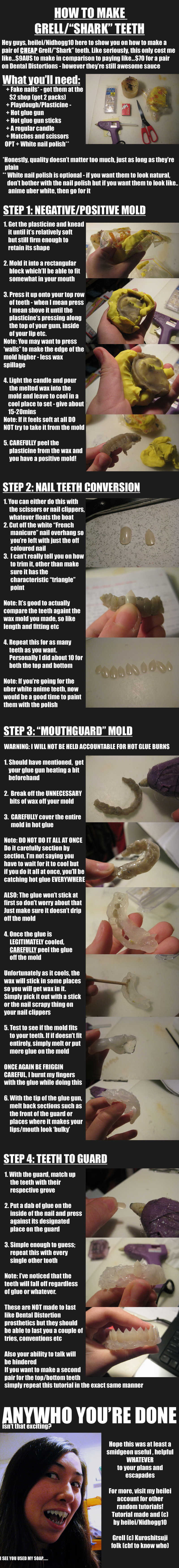 How to: Grell-'Shark' Teeth by Nidhogg10