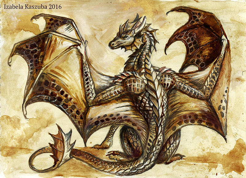 Coffee Dragoness by Red-IzaK Coffee Dragoness by Red-IzaK